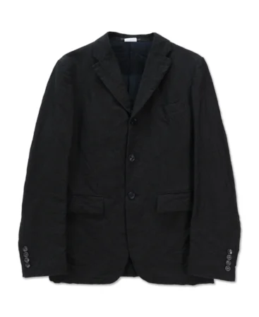 CRUSHED JACKET WITH WIDE LAPEL