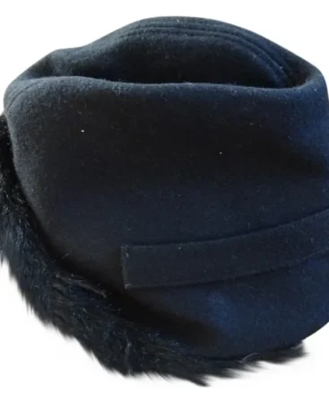 Comme Des Garcons Black Wool Hat